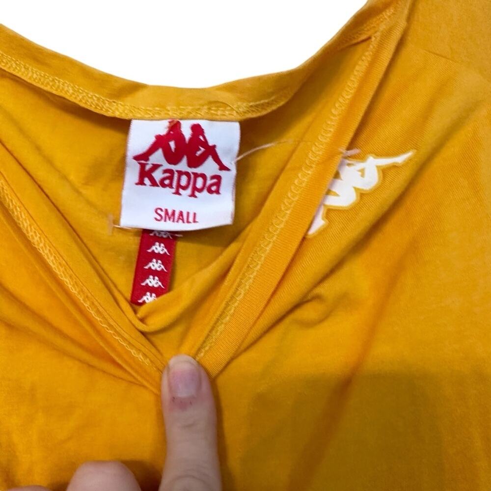 Kappa Mora Yellow T-Shirt Dress - Size Small - Picture 5 of 6